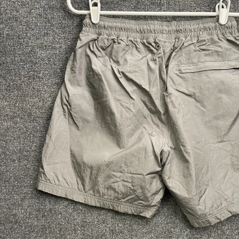Stone Island Reflective Swim Shorts Mens Sz S Mesh Lining Compass